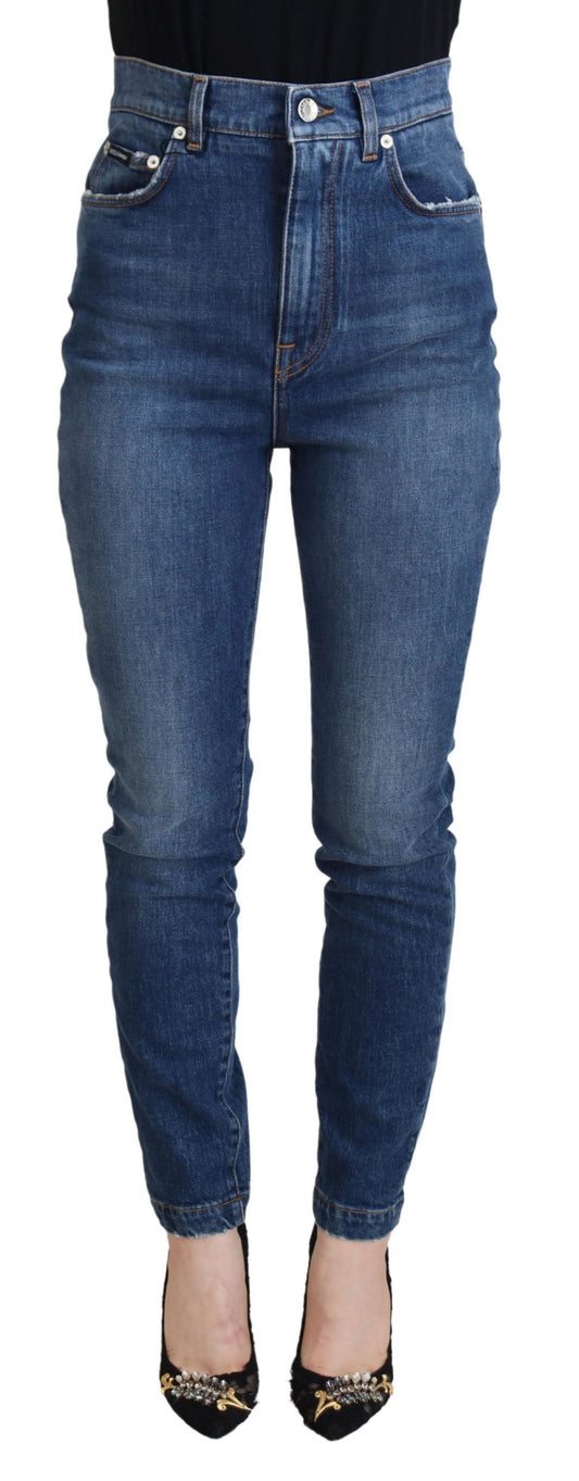 Pantalones vaqueros azules elegantes - Corte entallado