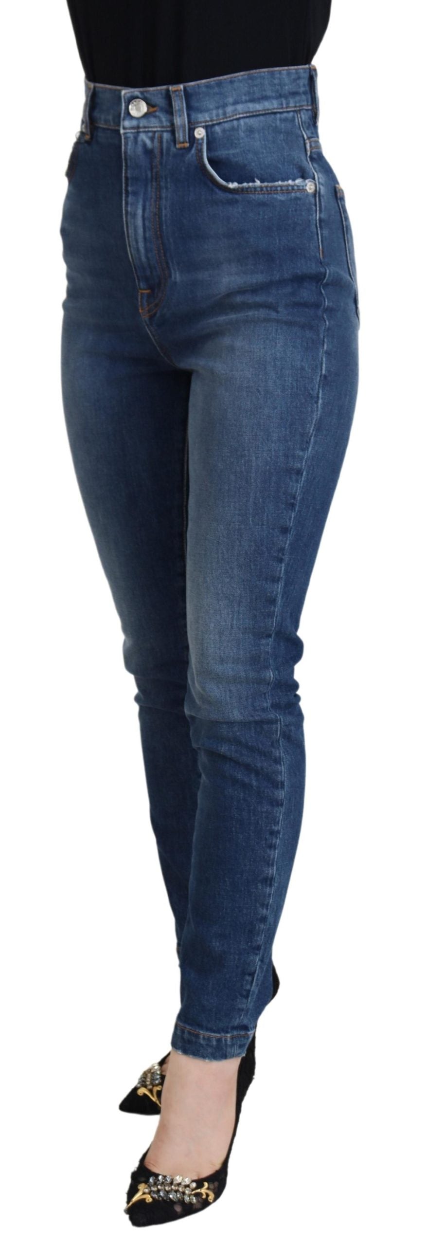 Pantalones vaqueros azules elegantes - Corte entallado