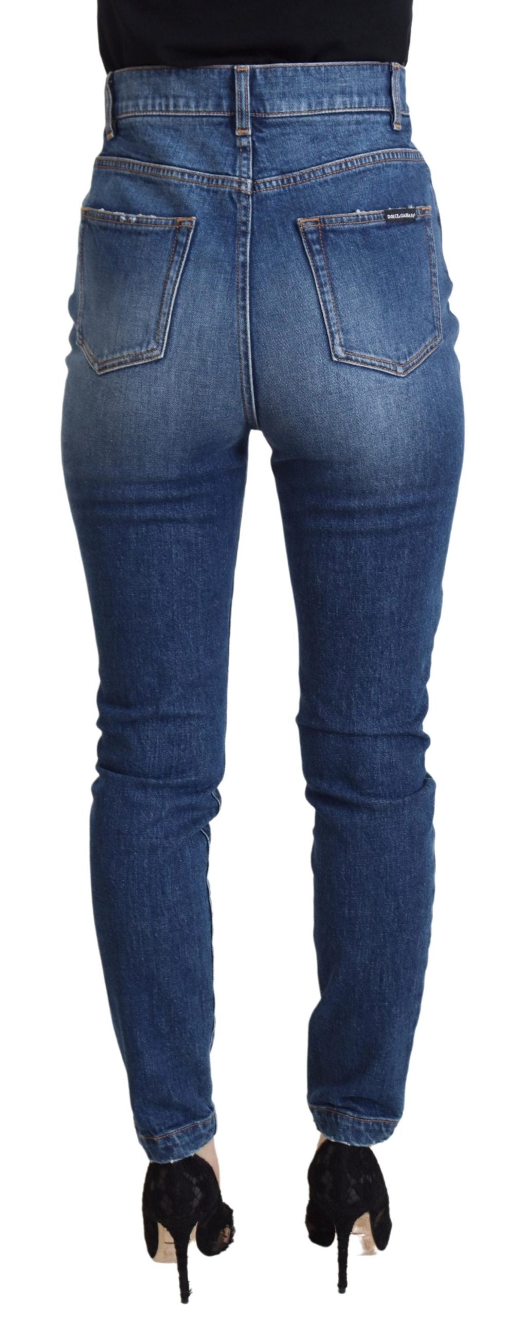 Pantalones vaqueros azules elegantes - Corte entallado
