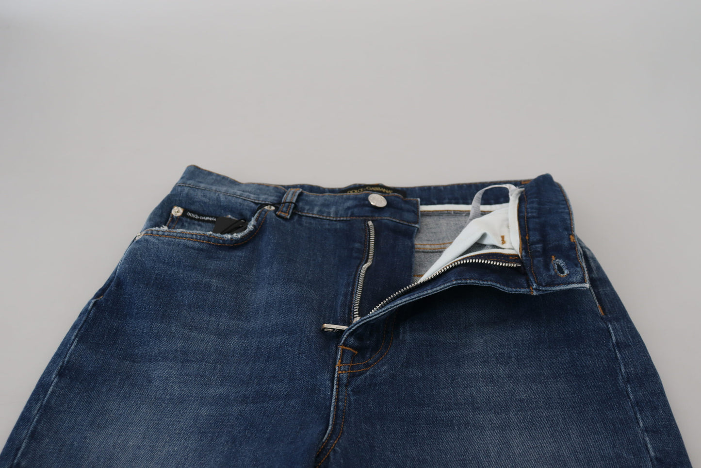 Pantalones vaqueros azules elegantes - Corte entallado