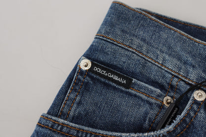 Pantalones vaqueros con espalda a cuadros y elegancia elevada