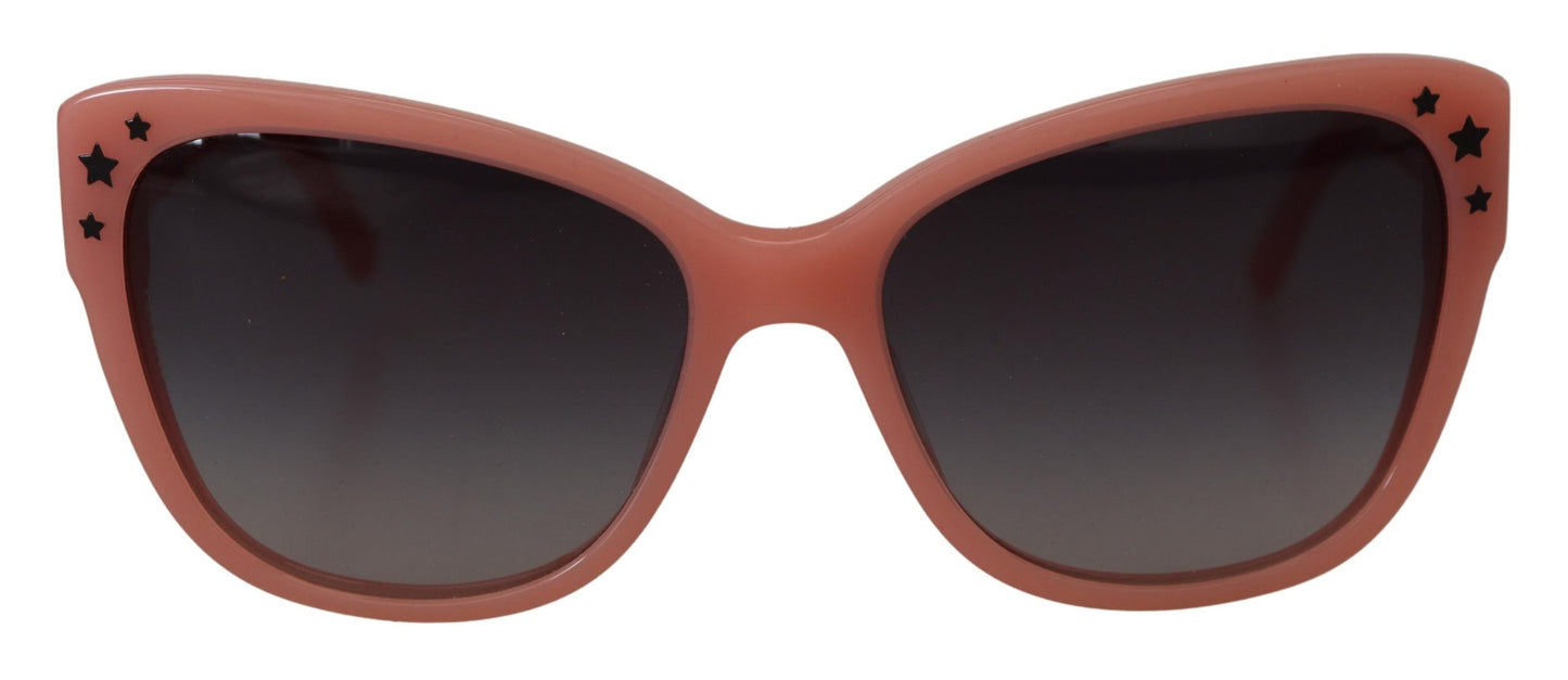 Elegantes gafas de sol con degradado rosa