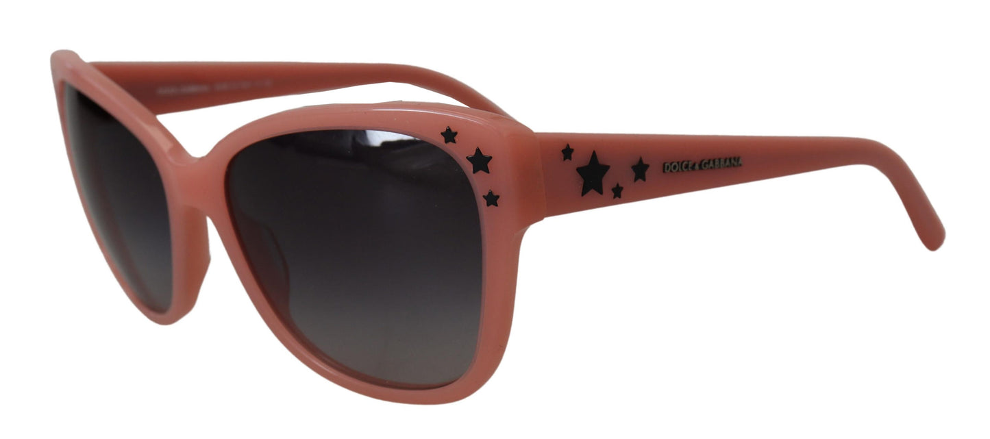 Elegantes gafas de sol con degradado rosa