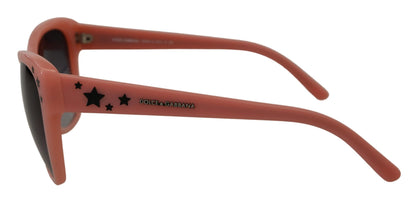 Elegantes gafas de sol con degradado rosa