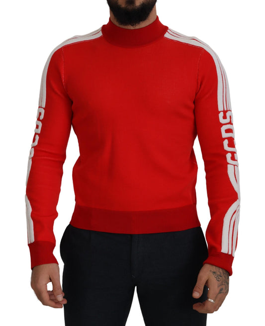 Suéter rojo elegante para hombre