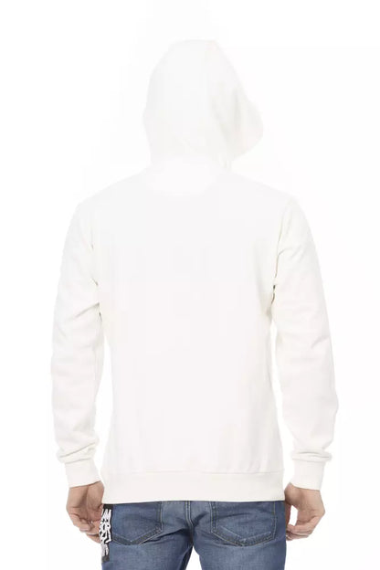 Suéter blanco de algodón para hombre