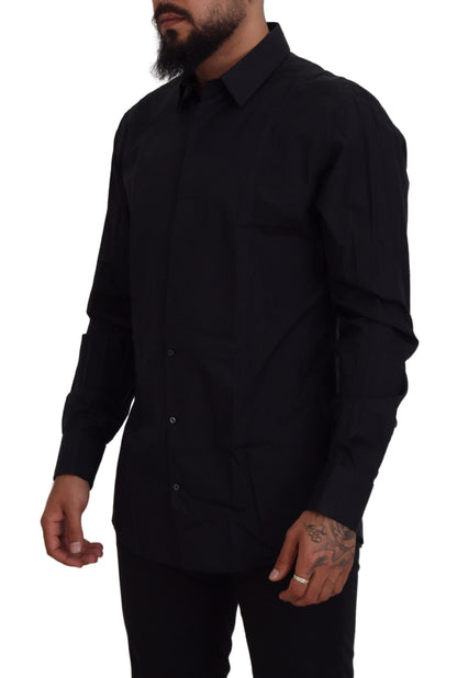 Camisa de vestir formal de corte entallado y elegante