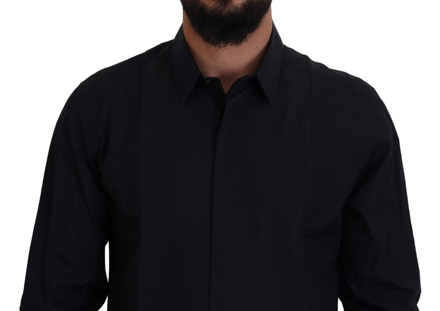 Camisa de vestir formal de corte entallado y elegante
