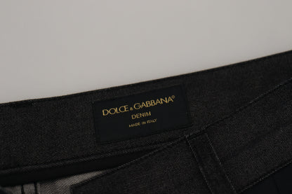 Pantalones elegantes de seda y algodón con estampado de bandana