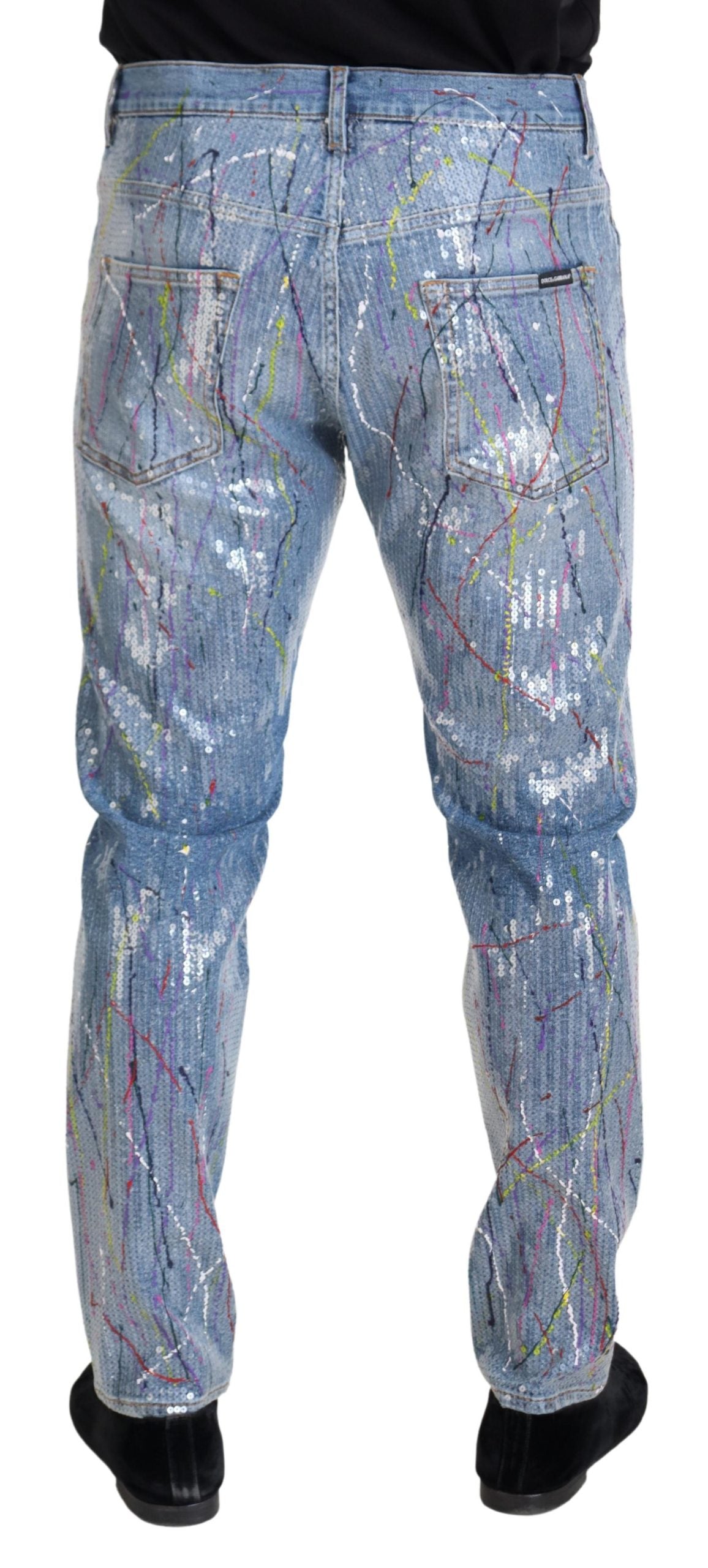 Pantalones vaqueros con un toque de color exquisito