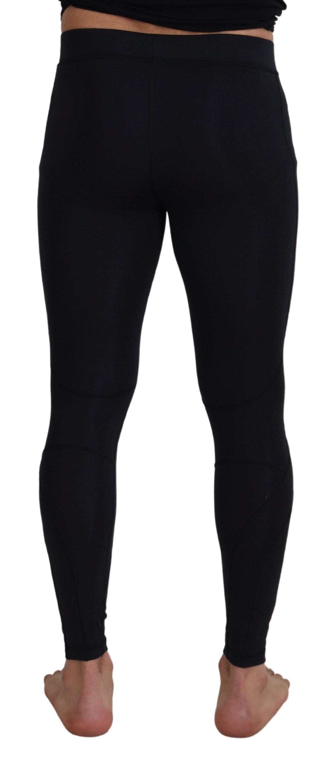 Pantalones de diseño negros elegantes