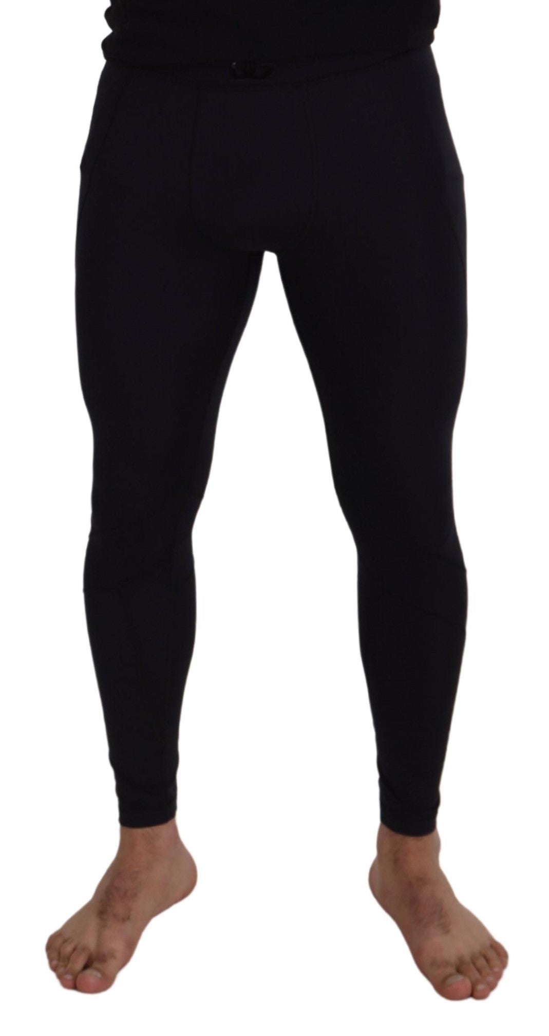Pantalones de diseño negros elegantes