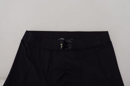 Pantalones de diseño negros elegantes