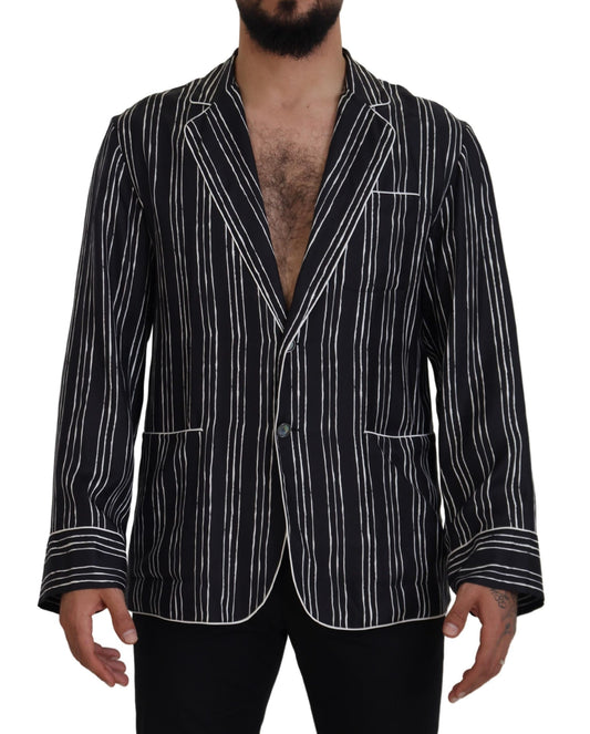 Chaqueta de pijama de seda elegante para estar en casa