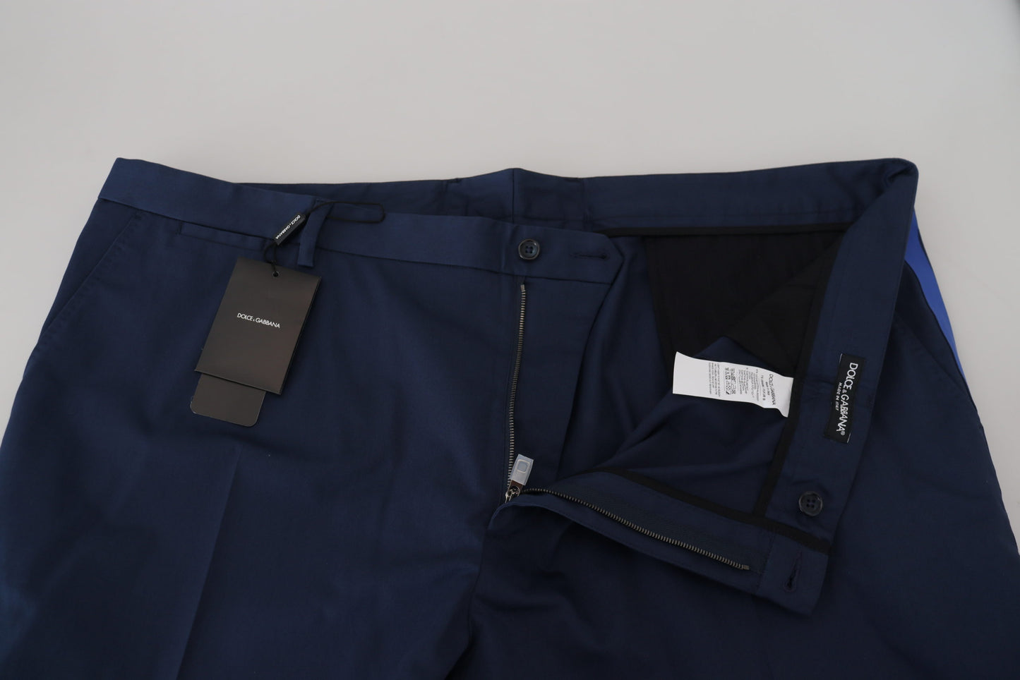 Pantalones elegantes de mezcla de lana recortados