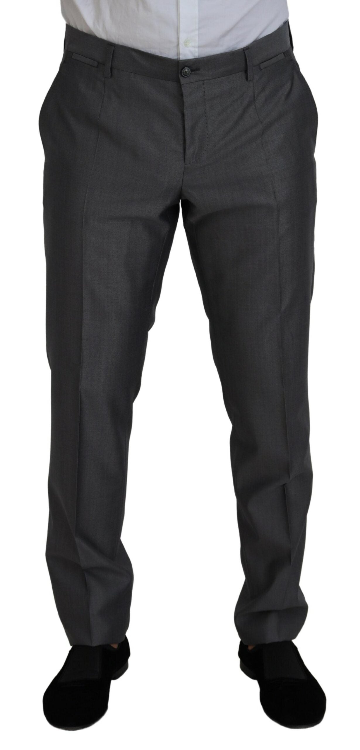 Elegante conjunto de traje Sicilia gris plata