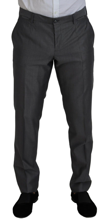 Elegante conjunto de traje Sicilia gris plata