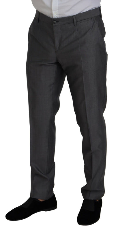 Elegante conjunto de traje Sicilia gris plata