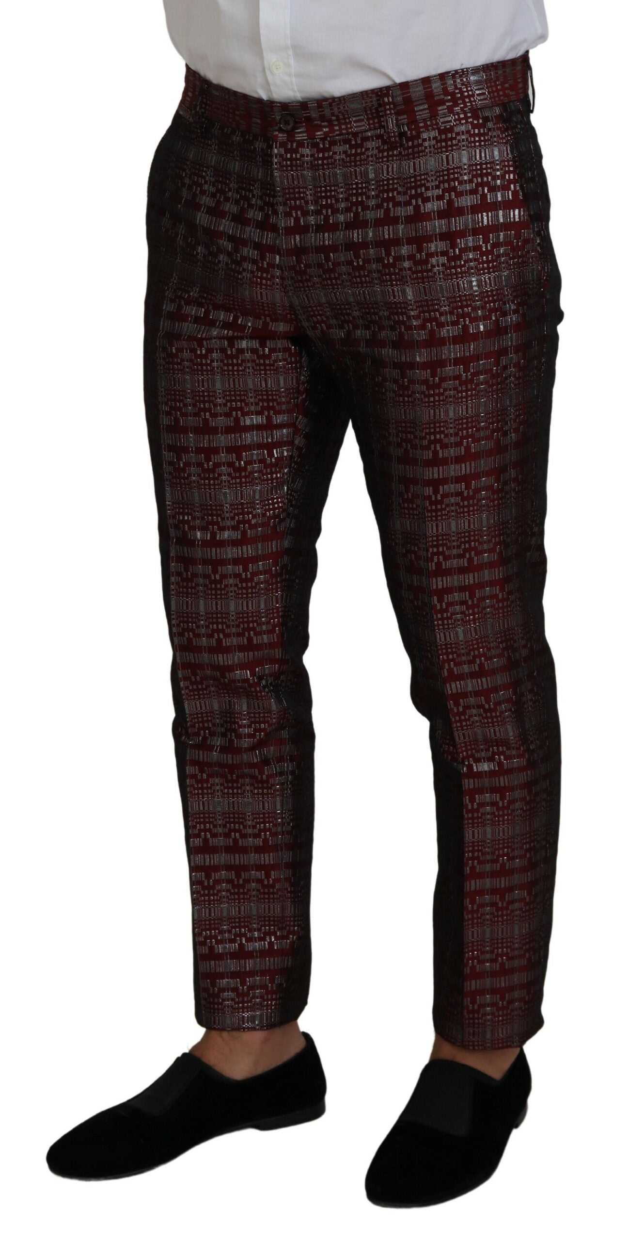 Traje de dos piezas Burdeos Fantasy Slim Fit