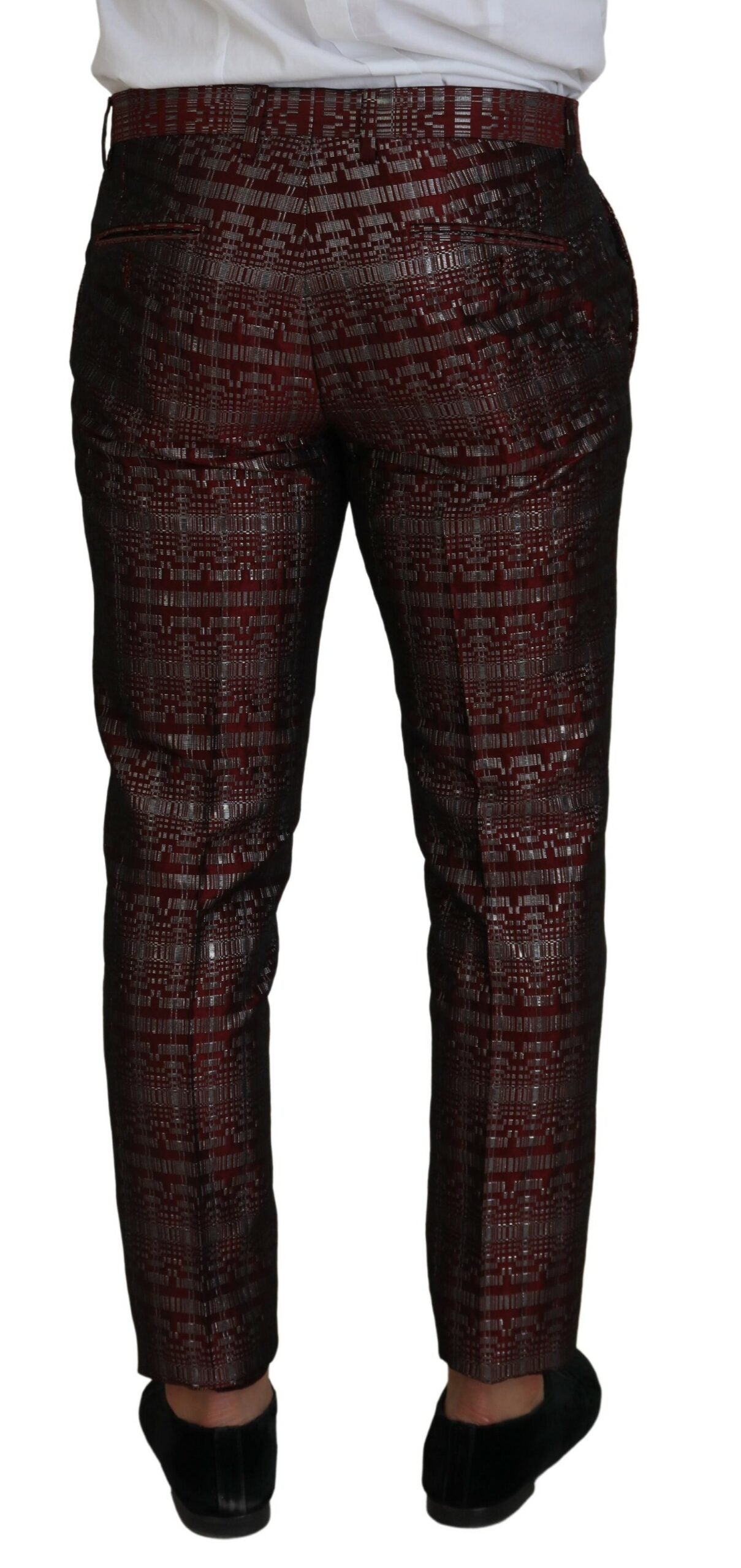Traje de dos piezas Burdeos Fantasy Slim Fit