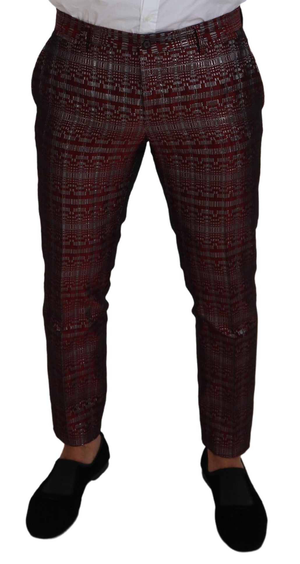 Traje de dos piezas Burdeos Fantasy Slim Fit