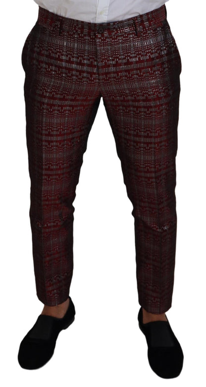 Traje de dos piezas Burdeos Fantasy Slim Fit
