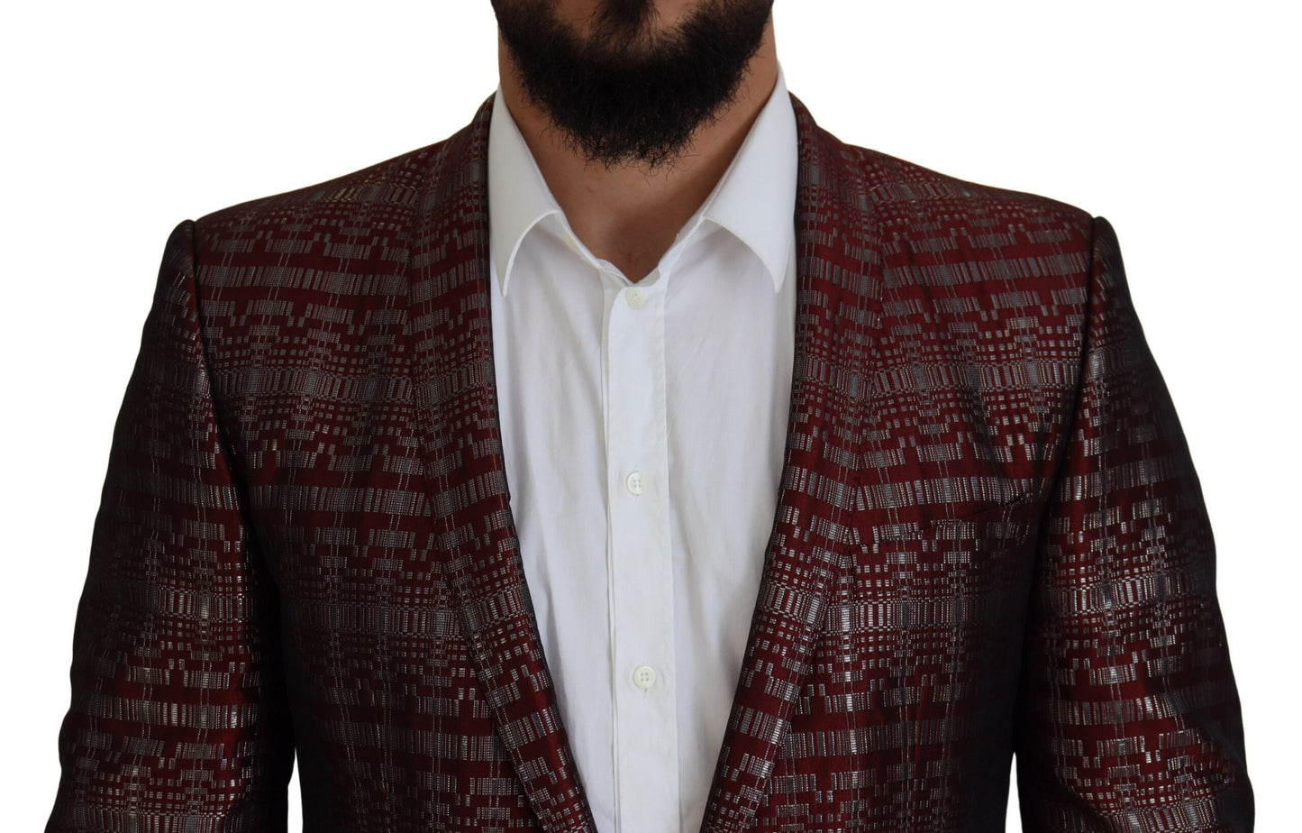 Traje de dos piezas Burdeos Fantasy Slim Fit