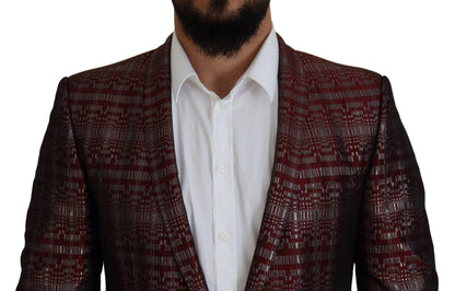 Traje de dos piezas Burdeos Fantasy Slim Fit