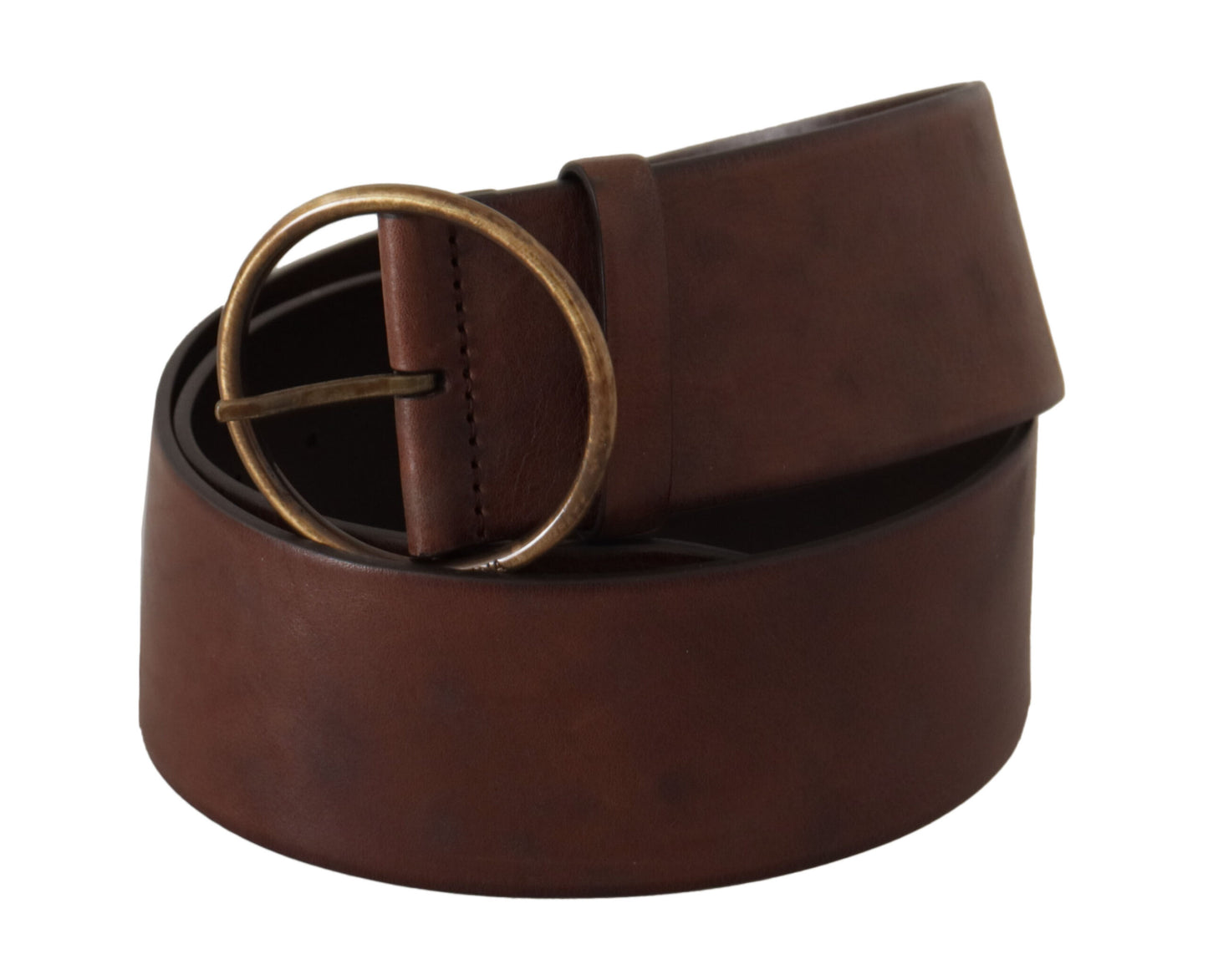 Cinturón de cuero elegante con hebilla grabada