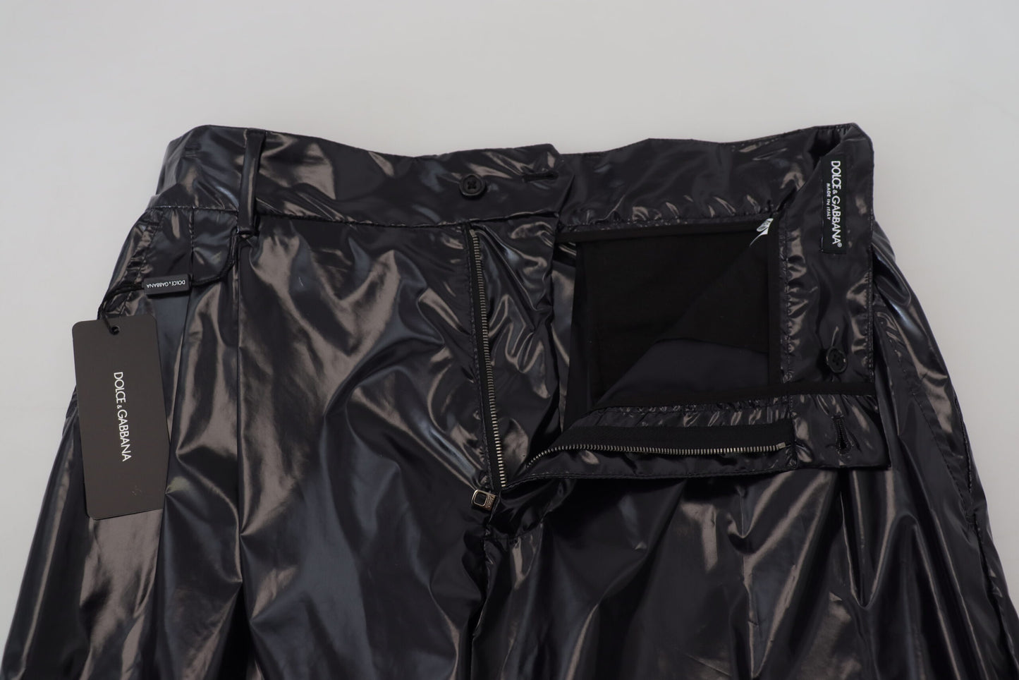 Pantalones elegantes negros italianos MainLine