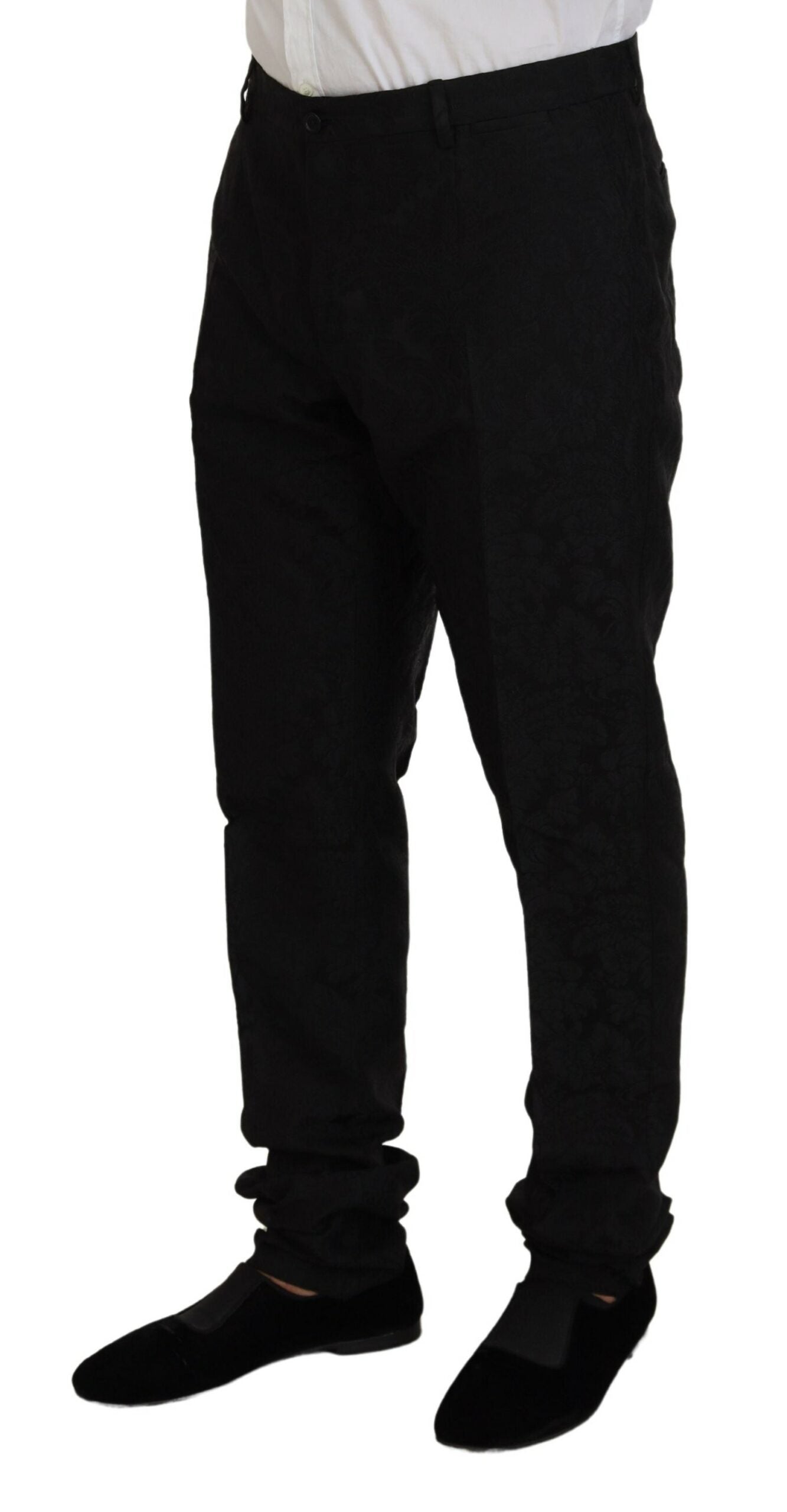 Traje de diseñador de corte entallado Black Martini