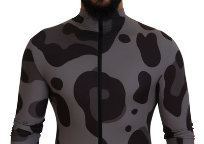 Traje de baño de neopreno Elite gris estampado para hombre