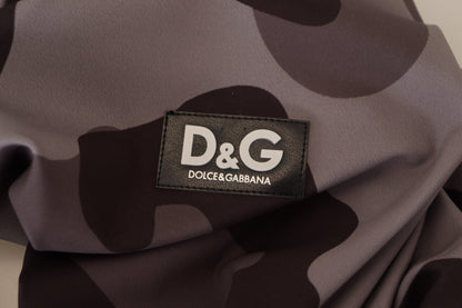 Traje de baño de neopreno Elite gris estampado para hombre
