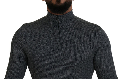 Suéter elegante gris oscuro