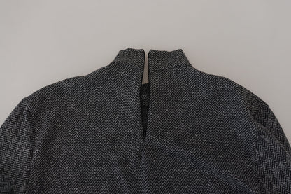 Suéter elegante gris oscuro