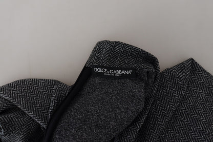 Suéter elegante gris oscuro