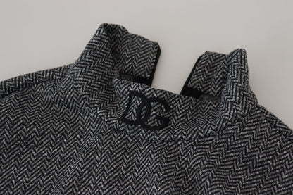 Suéter elegante gris oscuro