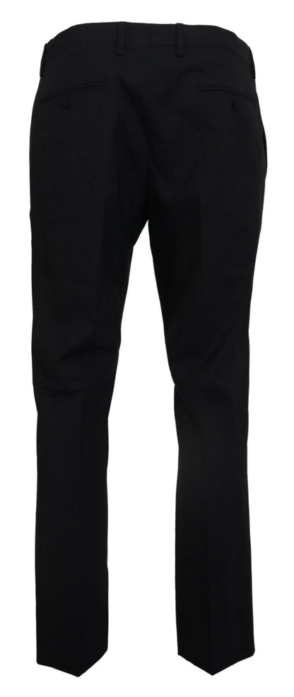 Pantalones de vestir elegantes de corte entallado