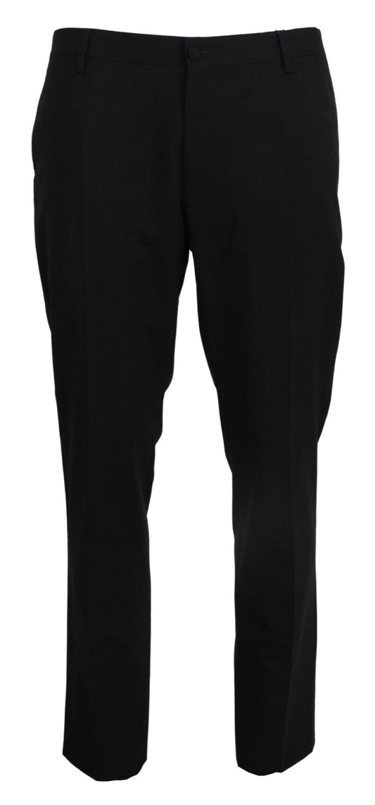 Pantalones de vestir elegantes de corte entallado