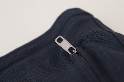 Pantalones deportivos casuales azules elegantes