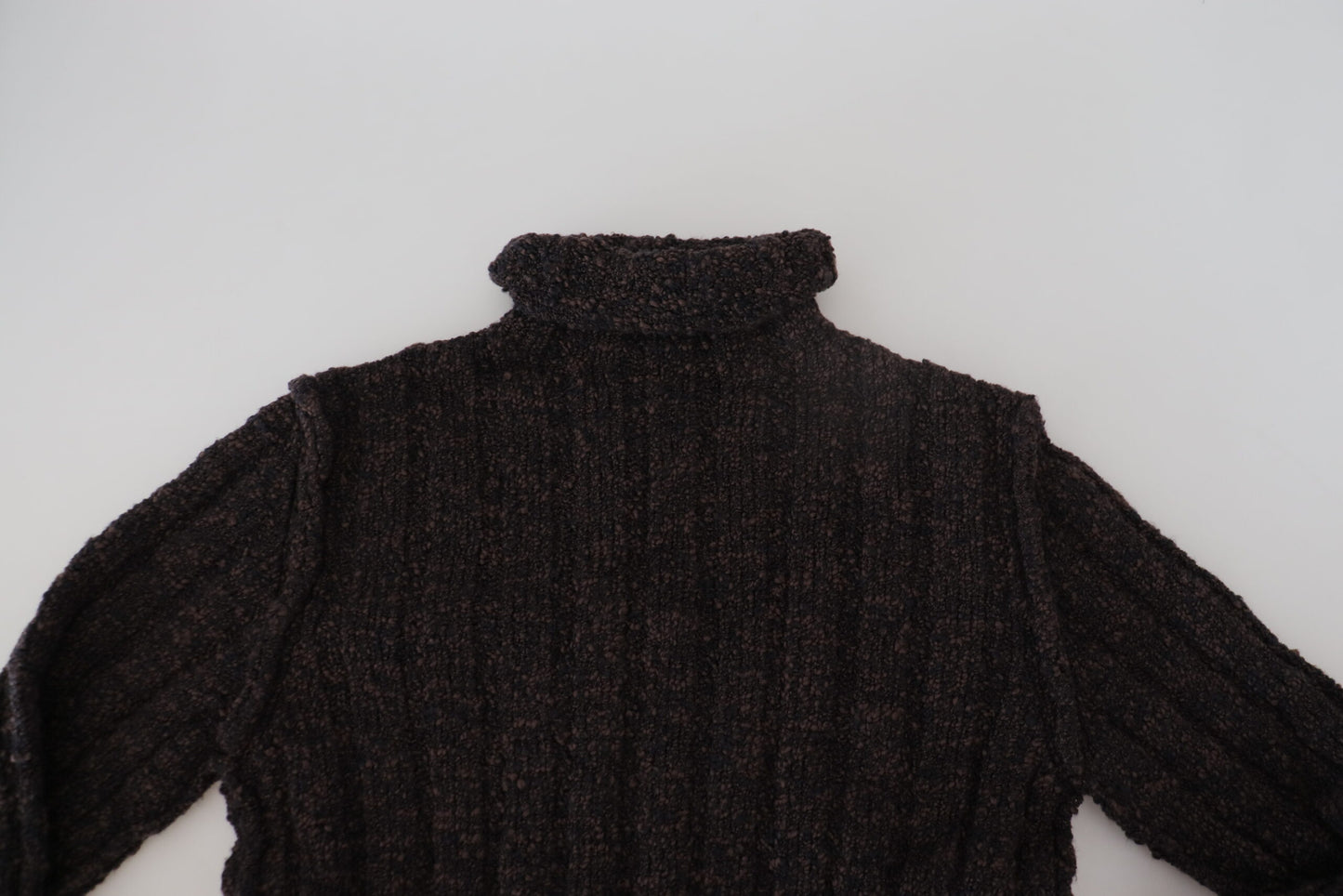 Suéter elegante de cuello alto en mezcla de lana