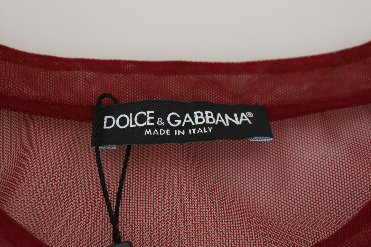 Vestido recto mini granate - Elegancia italiana