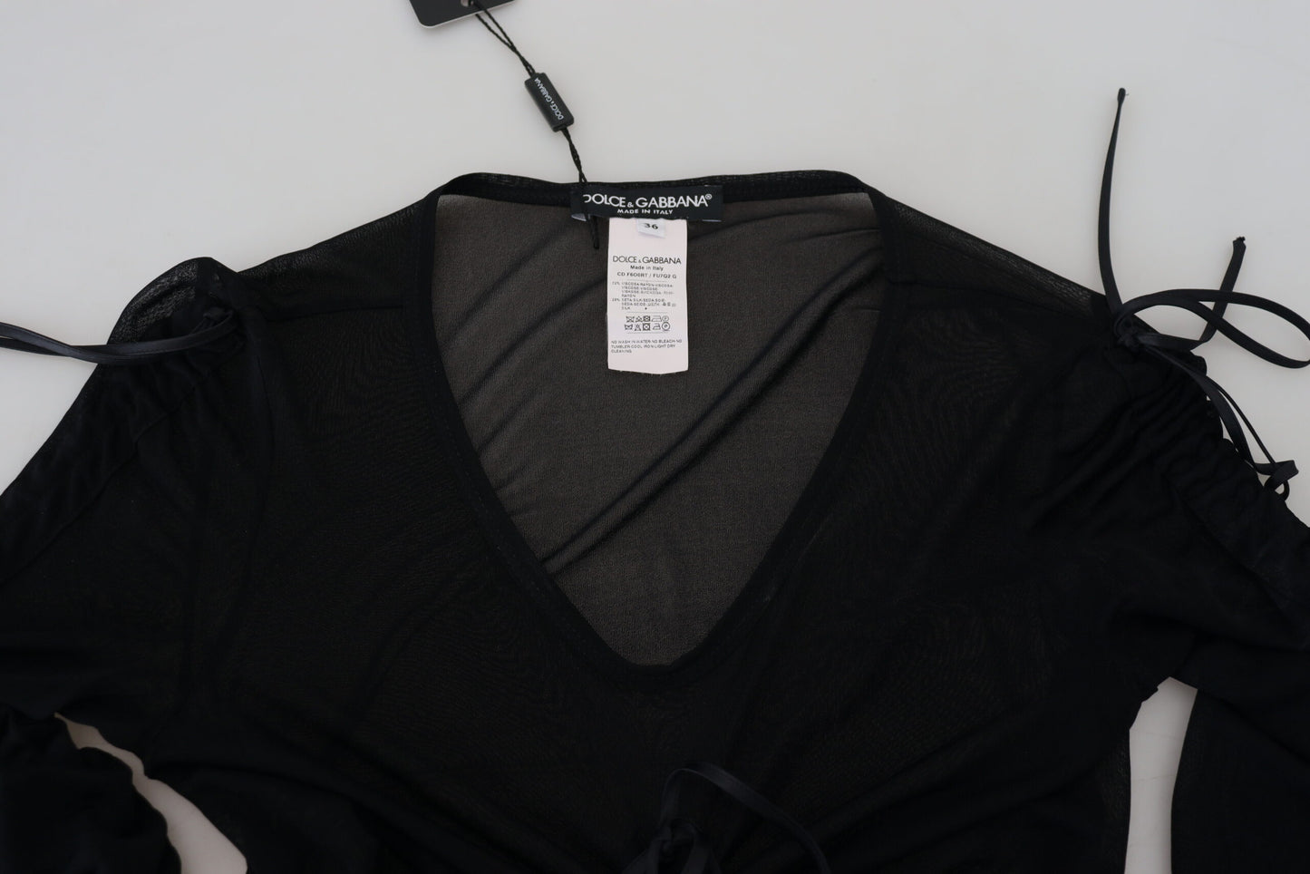 Elegante vestido ajustado de mezcla de seda negra