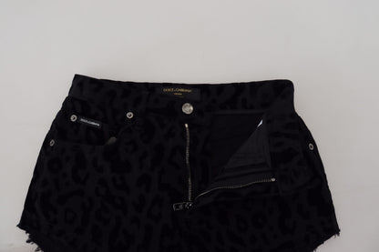 Pantalones cortos vaqueros elegantes de cintura alta