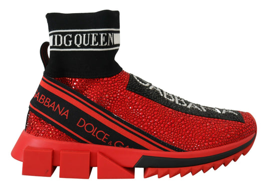Exquisitas zapatillas rojas sin cordones Sorrento