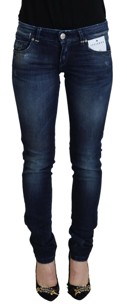 Pantalones vaqueros ajustados y elegantes de cintura baja