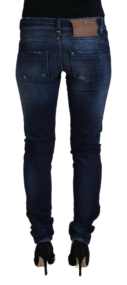 Pantalones vaqueros ajustados y elegantes de cintura baja