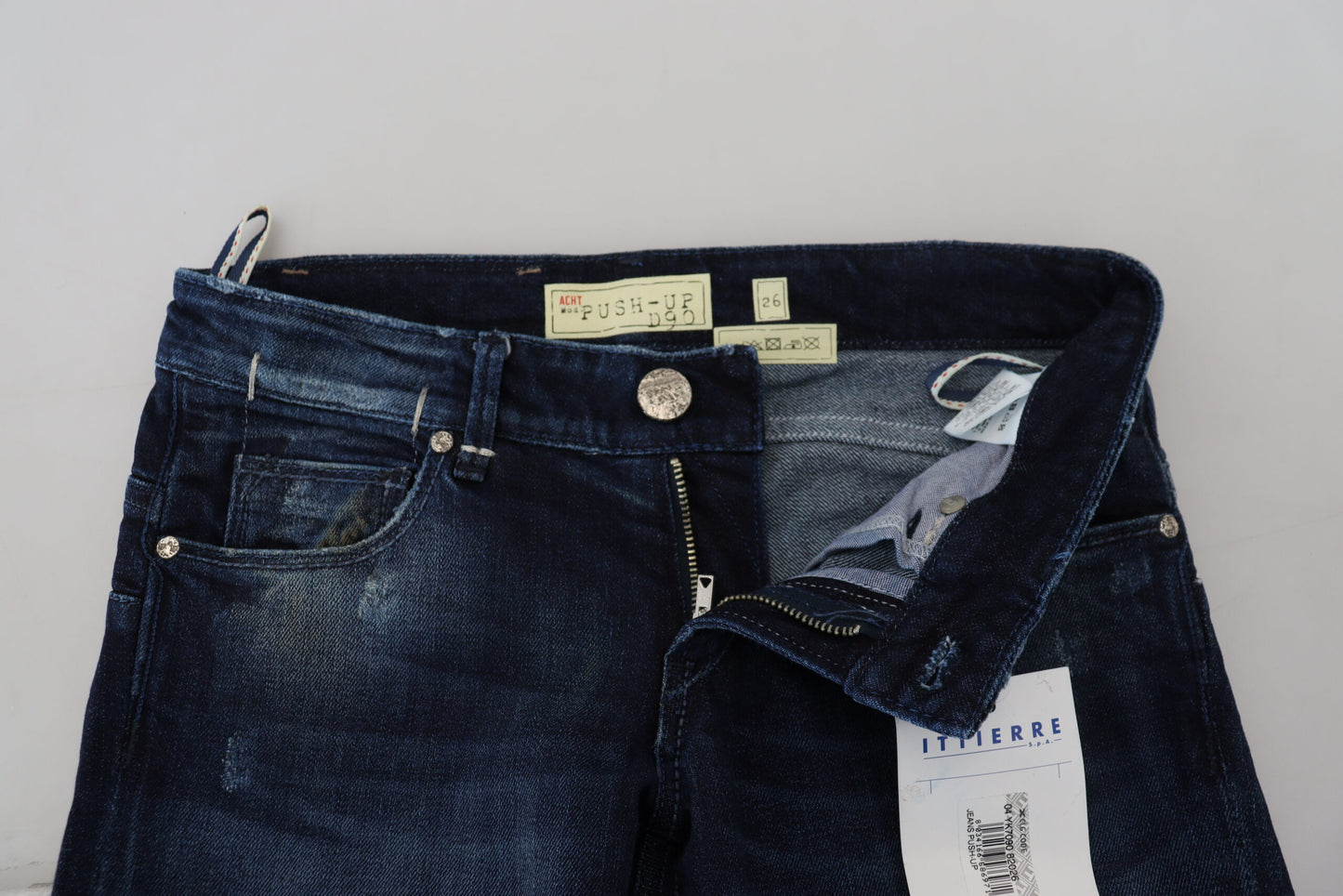 Pantalones vaqueros ajustados y elegantes de cintura baja