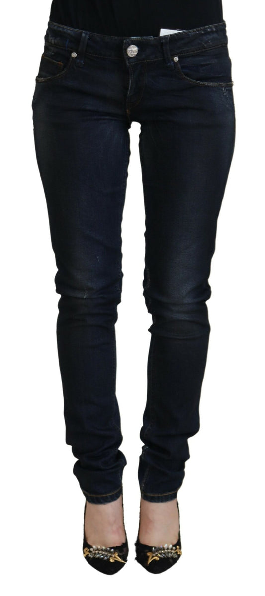 Pantalones vaqueros ajustados y elegantes de cintura baja