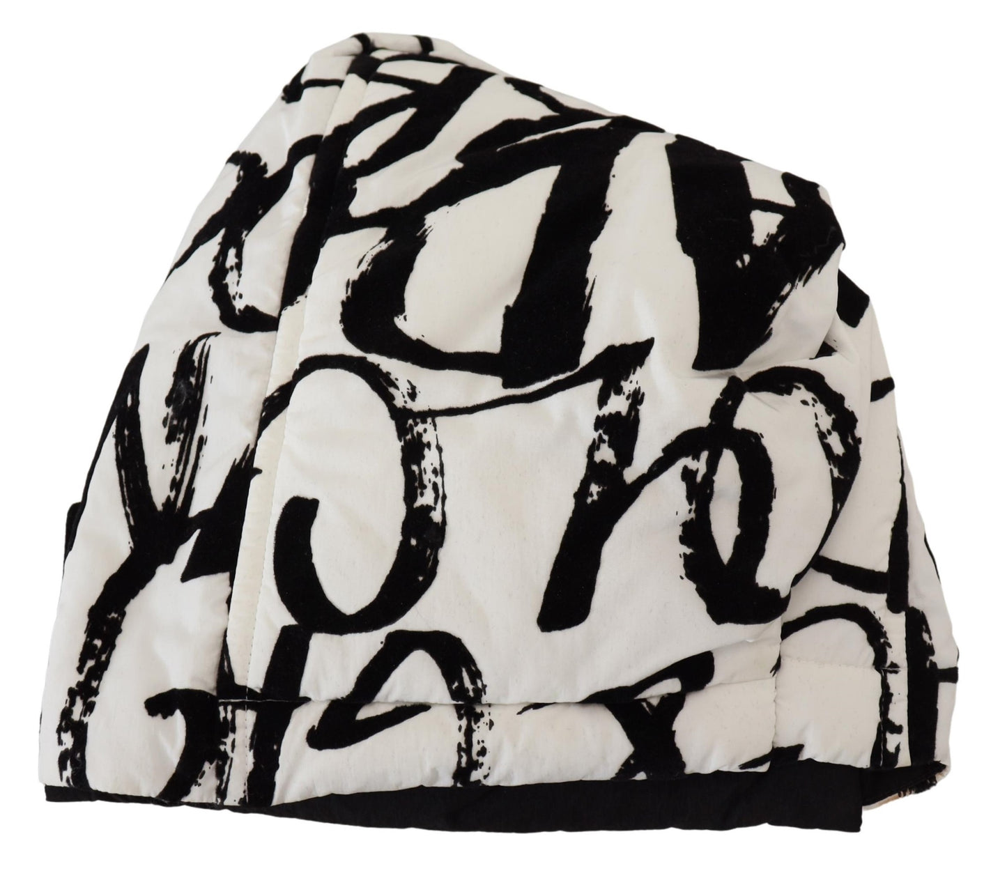 Elegante gorro de punto monocromático